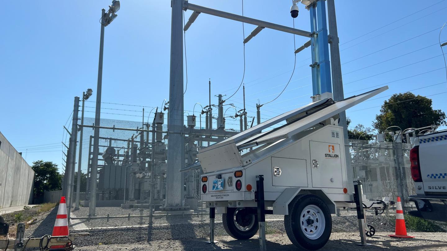Portable power trailer